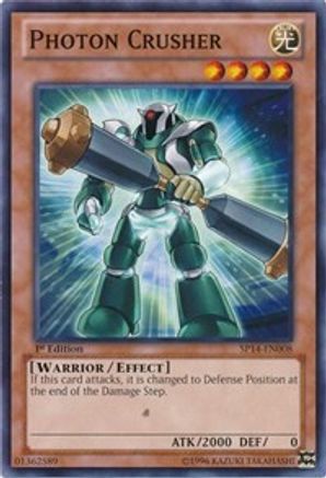 Image of Photon Crusher (SP14-EN008) - Star Pack 2014 1st Edition