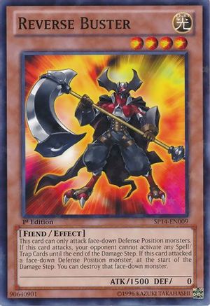 Image of Reverse Buster (Starfoil) (SP14-EN009) - Star Pack 2014 1st Edition