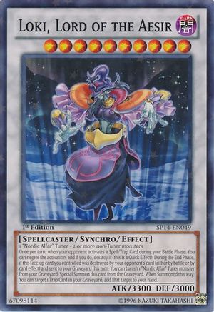 Image of Loki, Lord of the Aesir (Starfoil) (SP14-EN049) - Star Pack 2014 1st Edition