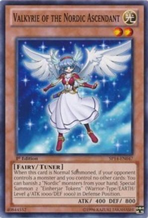 Image of Valkyrie of the Nordic Ascendant (SP14-EN047) - Star Pack 2014 1st Edition