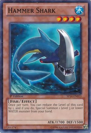 Image of Hammer Shark (Starfoil) (SP14-EN013) - Star Pack 2014 1st Edition