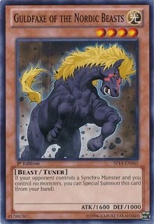 Image of Guldfaxe of the Nordic Beasts (SP14-EN045) - Star Pack 2014 1st Edition