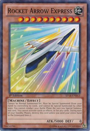 Image of Rocket Arrow Express (Starfoil) (SP14-EN015) - Star Pack 2014 1st Edition