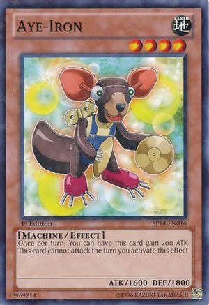 Image of Aye-Iron (Starfoil) (SP14-EN016) - Star Pack 2014 1st Edition