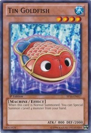 Image of Tin Goldfish (SP14-EN017) - Star Pack 2014 1st Edition