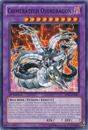 Image of Chimeratech Overdragon (SP14-EN043) - Star Pack 2014 1st Edition