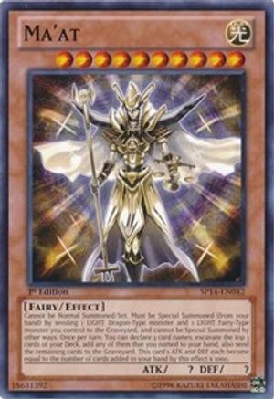 Image of Ma'at (SP14-EN042) - Star Pack 2014 1st Edition