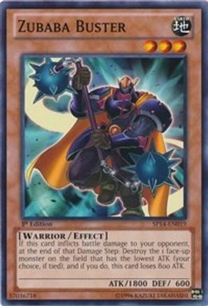 Image of Zubaba Buster (SP14-EN019) - Star Pack 2014 1st Edition
