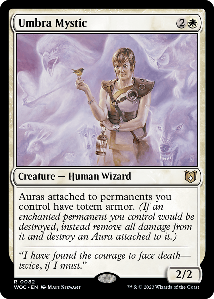 Image of Umbra Mystic (WOC-082) - Wilds of Eldraine Commander
