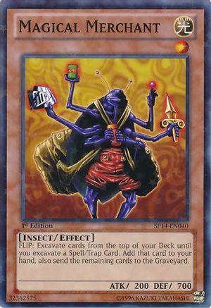 Image of Magical Merchant (Starfoil) (SP14-EN040) - Star Pack 2014 1st Edition