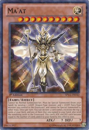 Image of Ma'at (Starfoil) (SP14-EN042) - Star Pack 2014 1st Edition