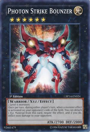 Image of Photon Strike Bounzer (Starfoil) (SP14-EN024) - Star Pack 2014 1st Edition