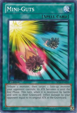 Image of Mini Guts (Starfoil) (SP14-EN036) - Star Pack 2014 1st Edition