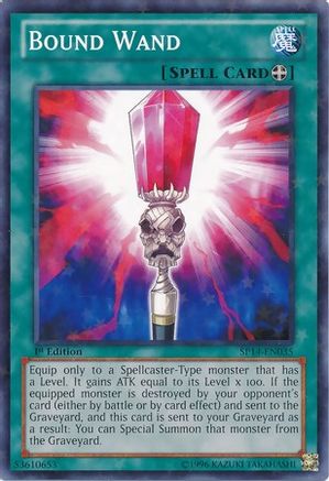 Image of Bound Wand (Starfoil) (SP14-EN035) - Star Pack 2014 1st Edition