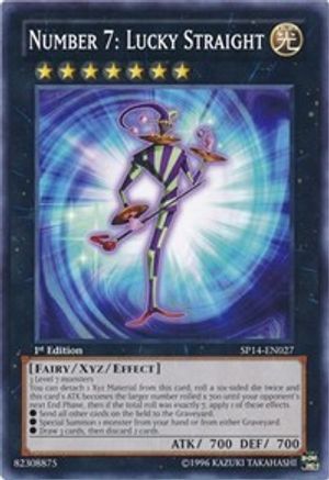 Image of Number 7: Lucky Straight (SP14-EN027) - Star Pack 2014 1st Edition