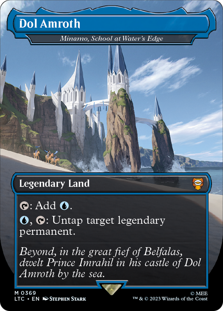 Image of Dol Amroth - Minamo, School at Water's Edge (LTC-369) - Tales of Middle-earth Commander / Dol Amroth (Borderless) Foil