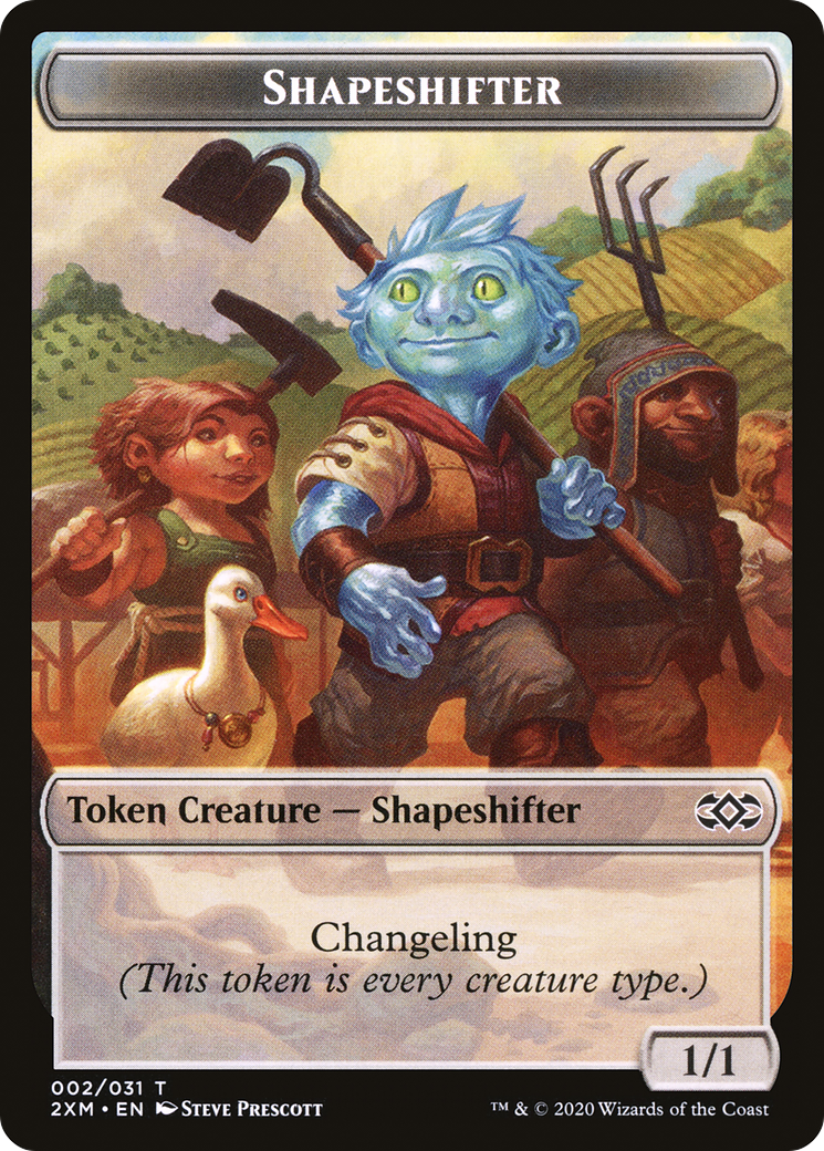 Image of Shapeshifter (T2XM-002) - Double Masters Tokens