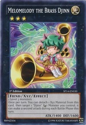 Image of Melomelody the Brass Djinn (SP14-EN030) - Star Pack 2014 1st Edition
