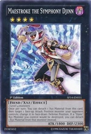 Image of Maestroke the Symphony Djinn (SP14-EN031) - Star Pack 2014 1st Edition