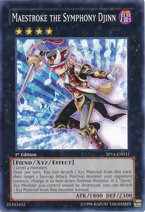 Image of Maestroke the Symphony Djinn (Starfoil) (SP14-EN031) - Star Pack 2014 1st Edition