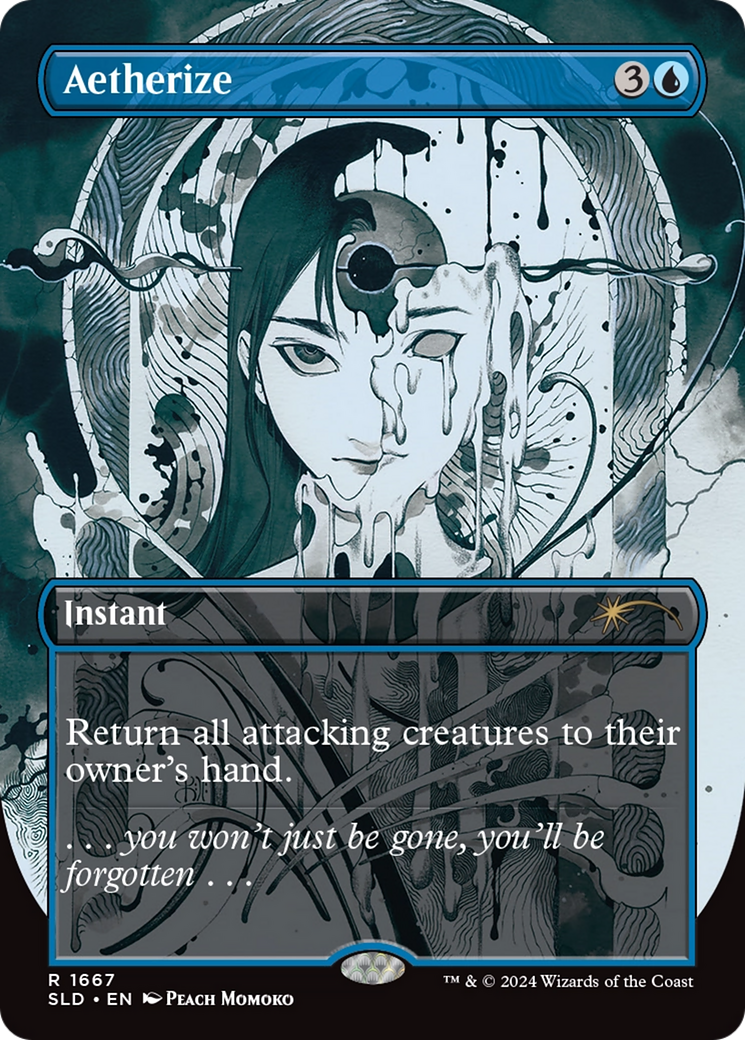 Image of Aetherize (SLD-1667) - Secret Lair Drop (Borderless)