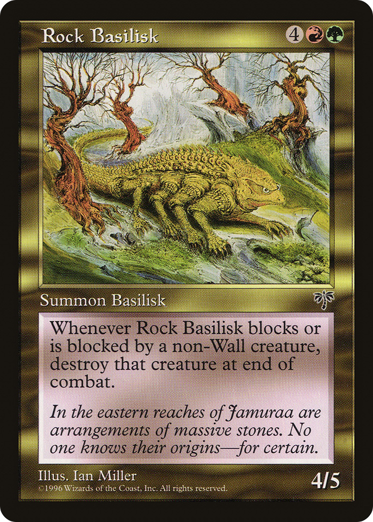 Image of Rock Basilisk (MIR-) - Mirage