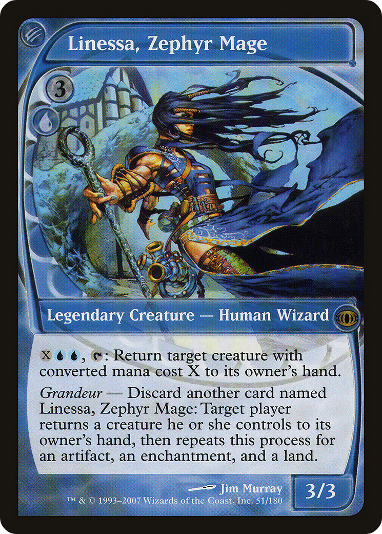 Image of Linessa, Zephyr Mage (FUT-051) - Future Sight