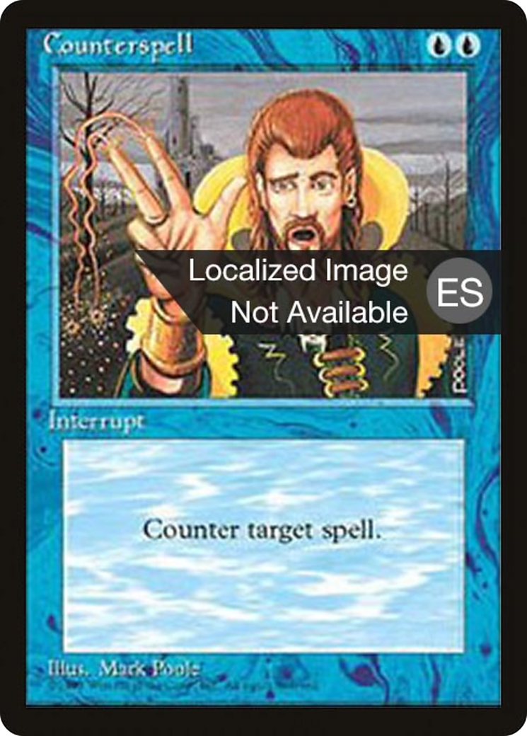 Image of Counterspell (4BB-065) - Fourth Edition Foreign Black Border