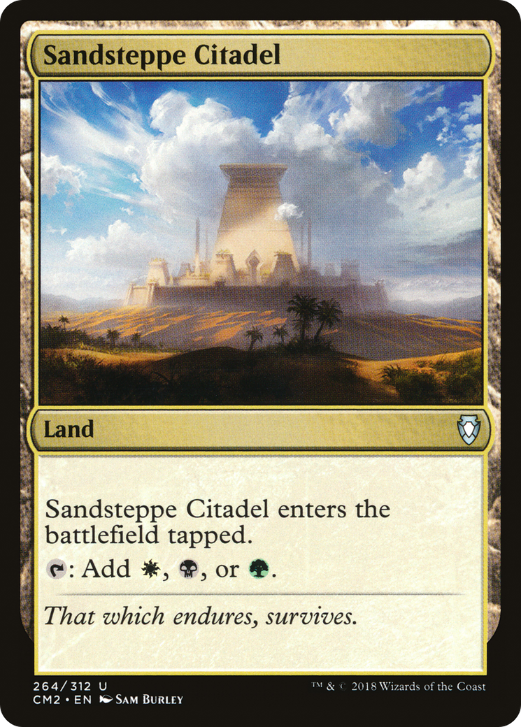 Image of Sandsteppe Citadel (CM2-264) - Commander Anthology Volume II