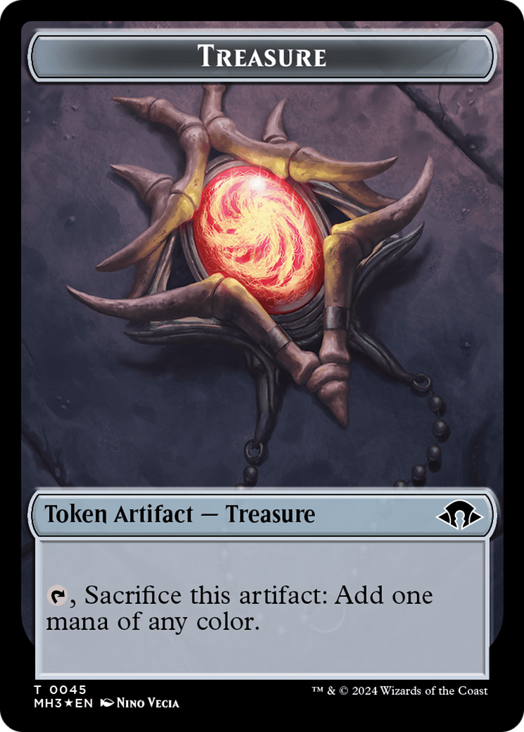 Image of Treasure (TMH3-045) - Modern Horizons 3 Tokens