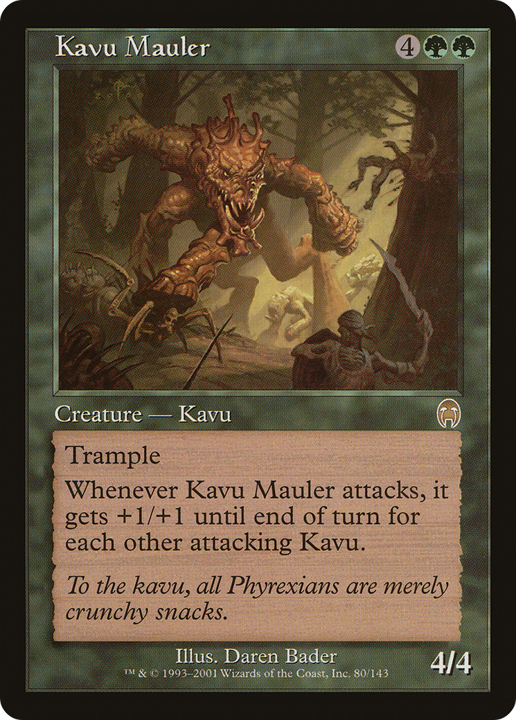 Image of Kavu Mauler (APC-080) - Apocalypse Foil