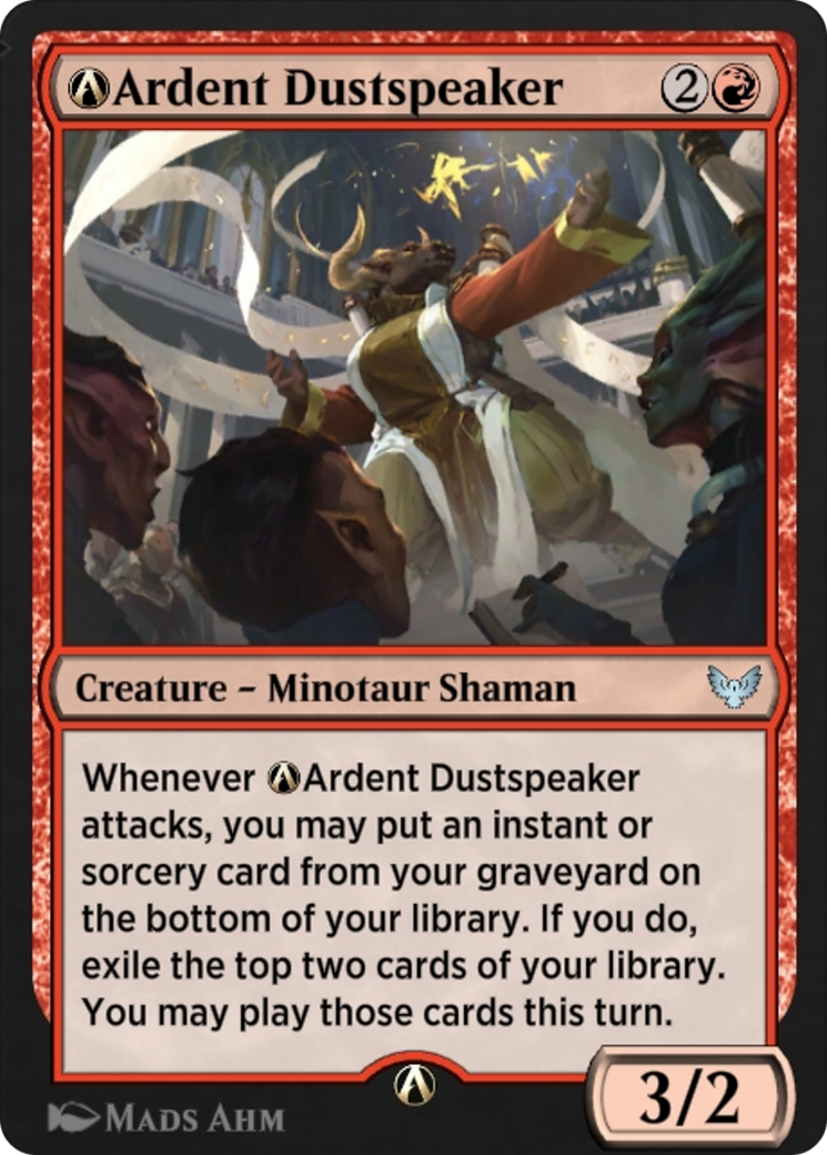 Image of A-Ardent Dustspeaker (STX-A-92) - Strixhaven: School of Mages