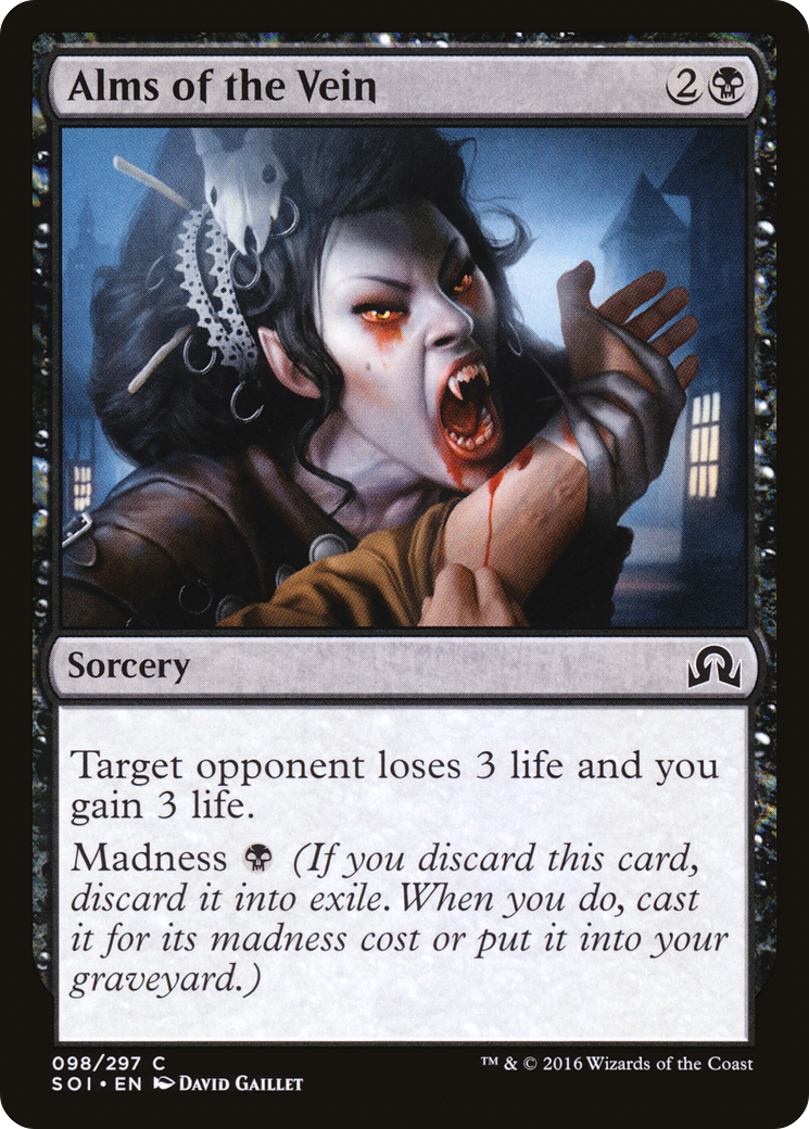 Image of Alms of the Vein (SOI-098) - Shadows over Innistrad