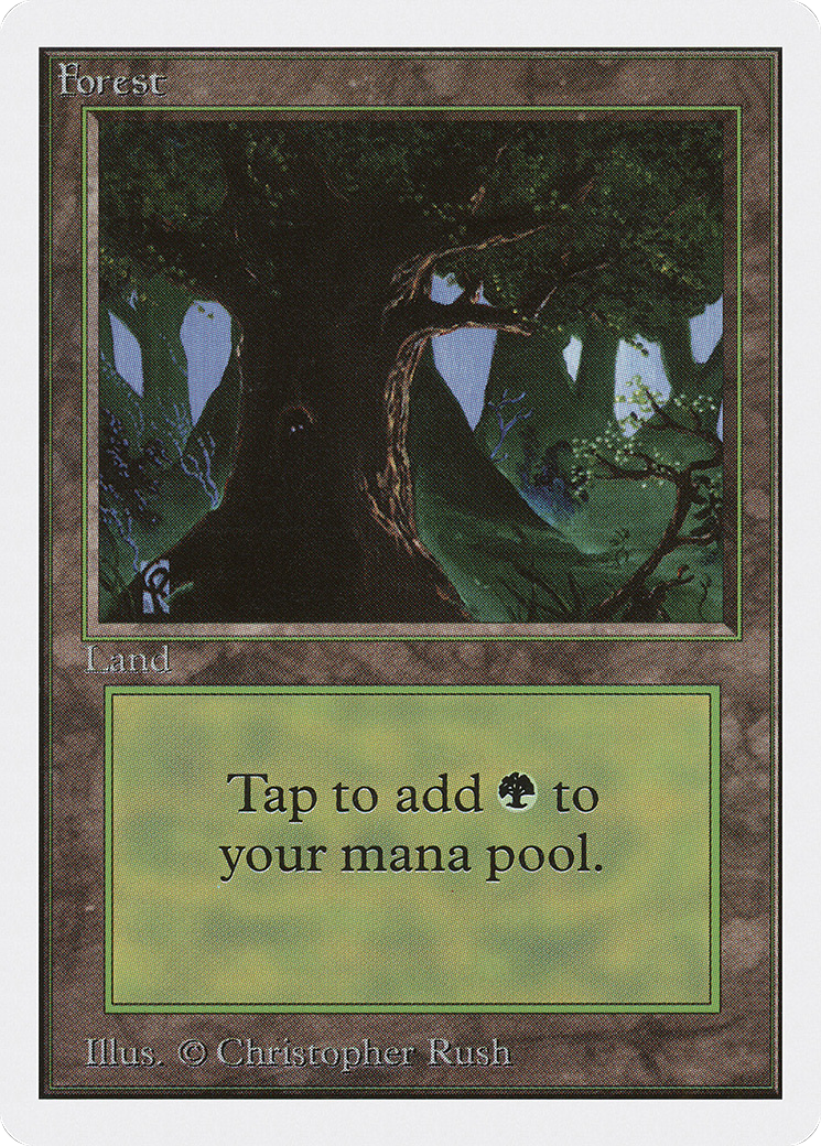 Image of Forest (C) (2ED-) - Unlimited Edition