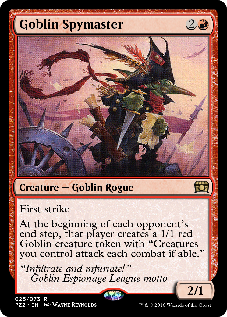 Image of Goblin Spymaster (PZ2-025) - Treasure Chest