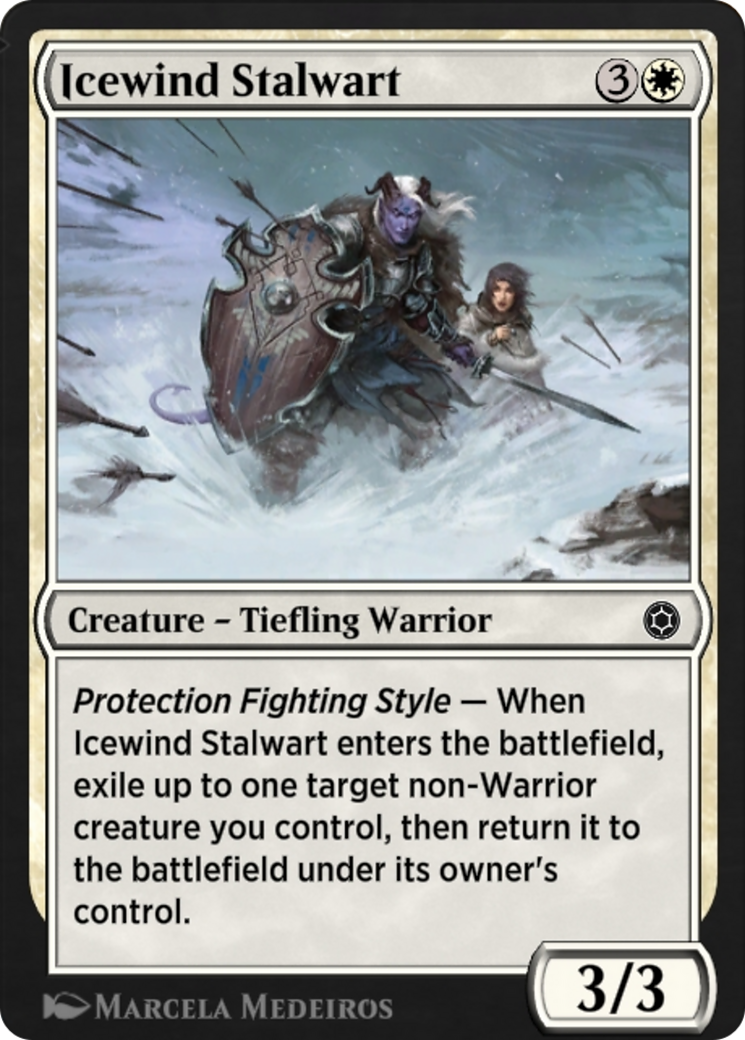 Image of Icewind Stalwart (HBG-093) - Alchemy Horizons: Baldur's Gate