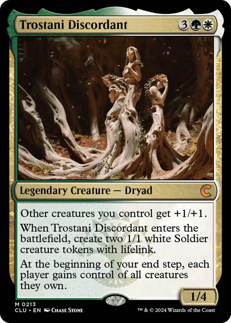 Image of Trostani Discordant (CLU-213) - Ravnica: Clue Edition