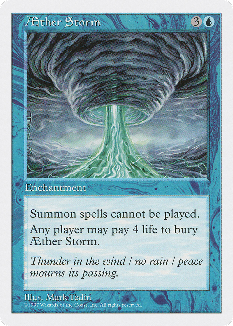 Image of Aether Storm (5ED-) - Fifth Edition