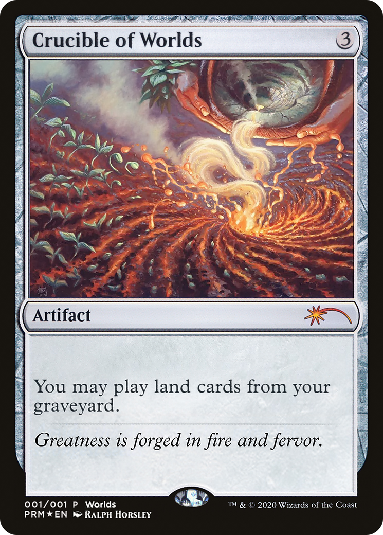 Image of Crucible of Worlds (UMP-001) - World Championship Promos Foil