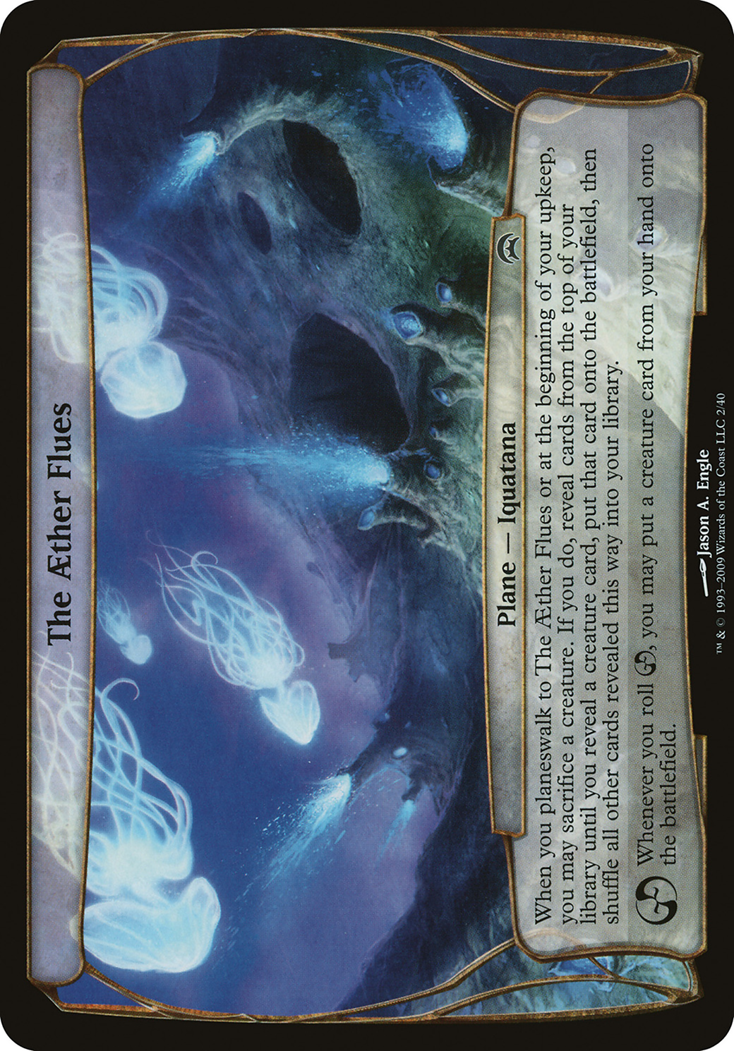 Image of The Aether Flues (Planechase) (OVER-) - Planechase Planes