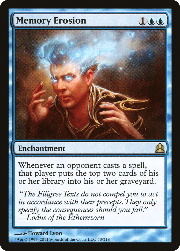 Image of Memory Erosion (CMD-050) - Commander 2011