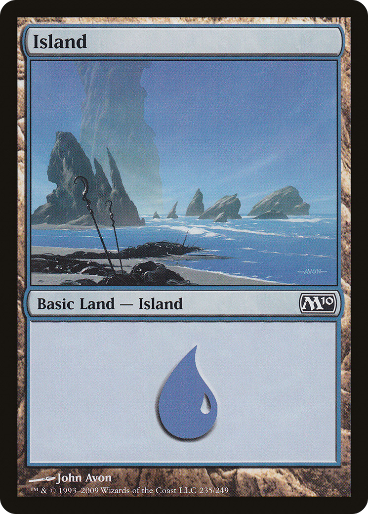 Image of Island (235) (M10-235) - Magic 2010