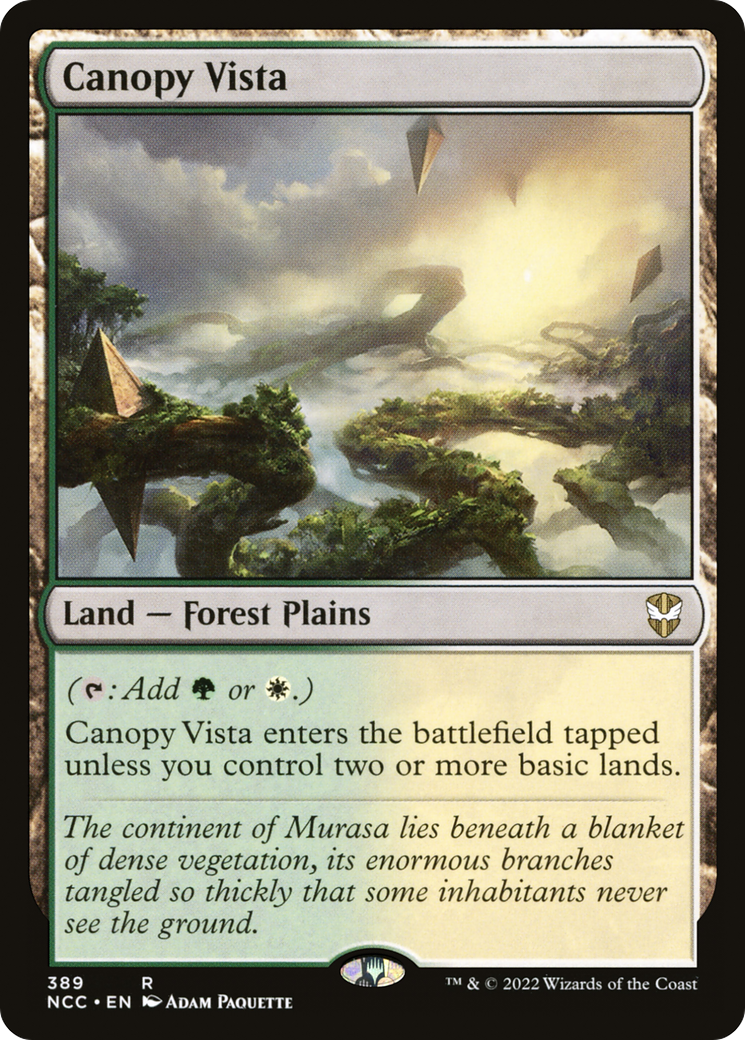 Image of Canopy Vista (NCC-389) - New Capenna Commander