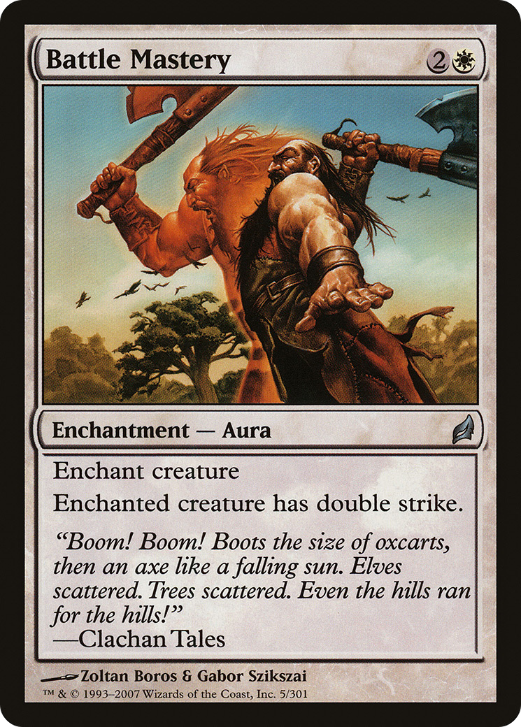 Image of Battle Mastery (LRW-005) - Lorwyn