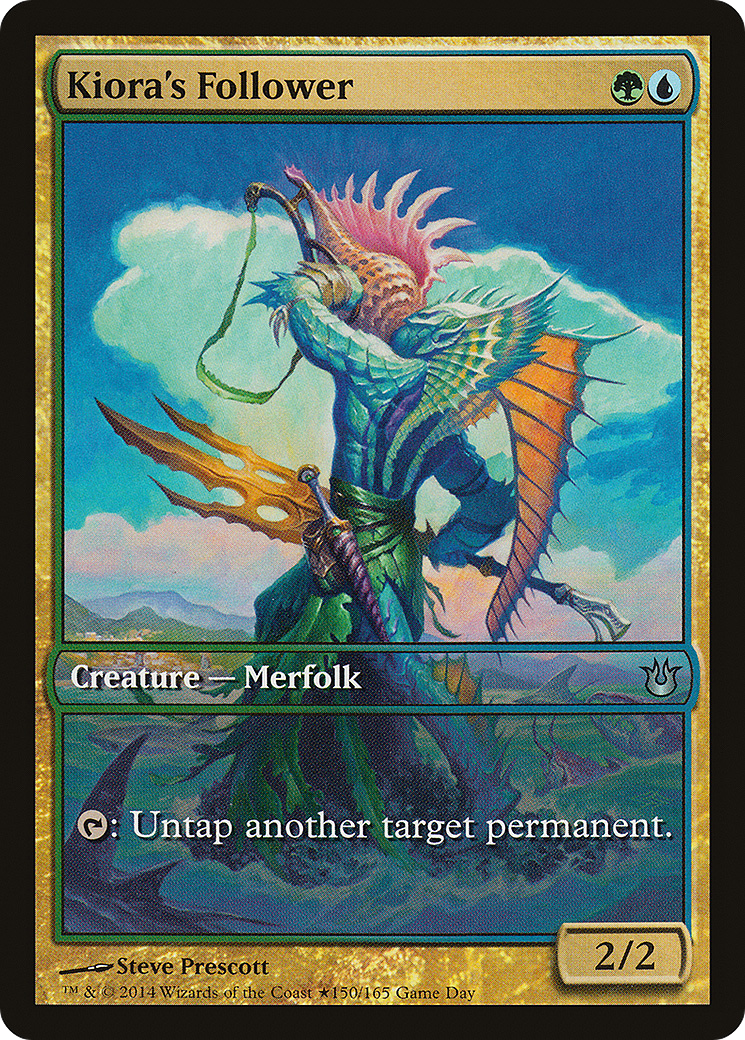 Image of Kiora's Follower (GAME-150) - Born of the Gods Promos