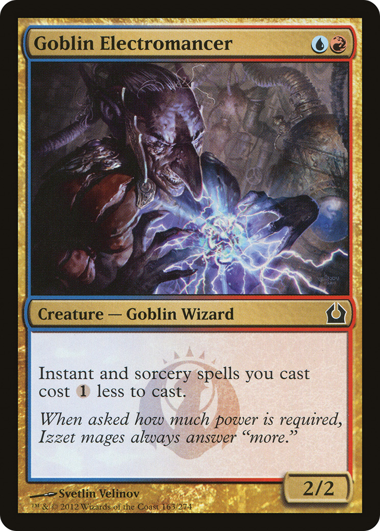Image of Goblin Electromancer (RTR-163) - Return to Ravnica