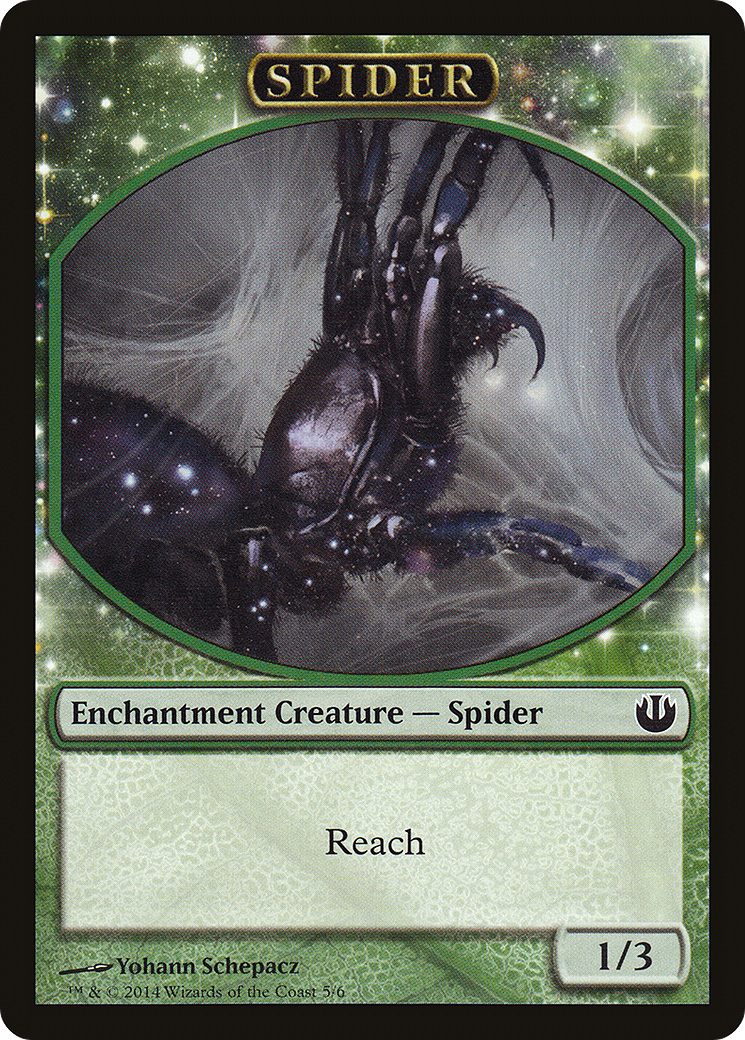 Image of Spider Token (JOU-005) - Journey into Nyx Tokens: (enchantment)