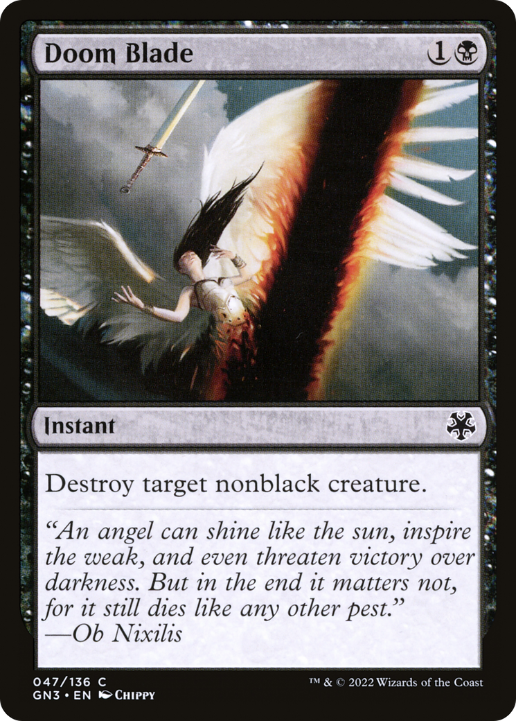 Image of Doom Blade (GN3-047) - Game Night: Free-for-All