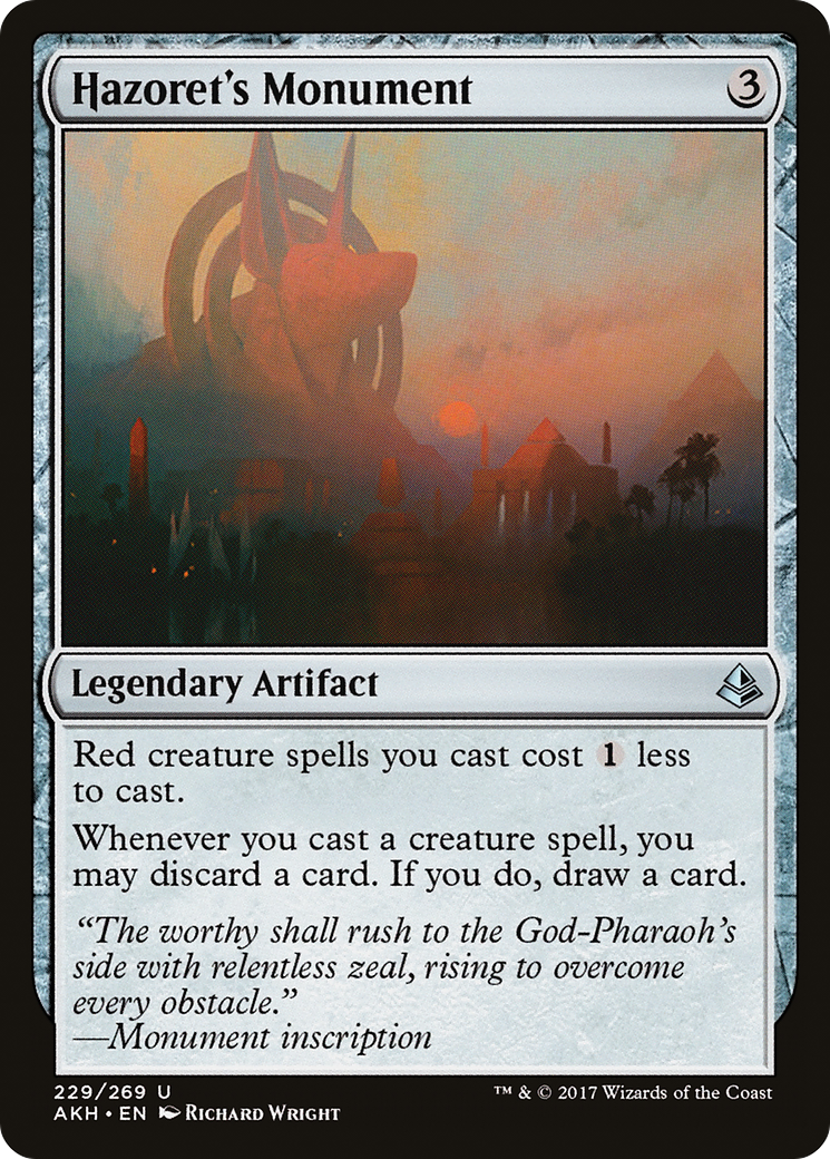 Image of Hazoret's Monument (AKH-229) - Amonkhet