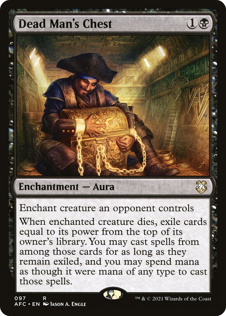 Image of Dead Man's Chest (AFC-097) - Forgotten Realms Commander